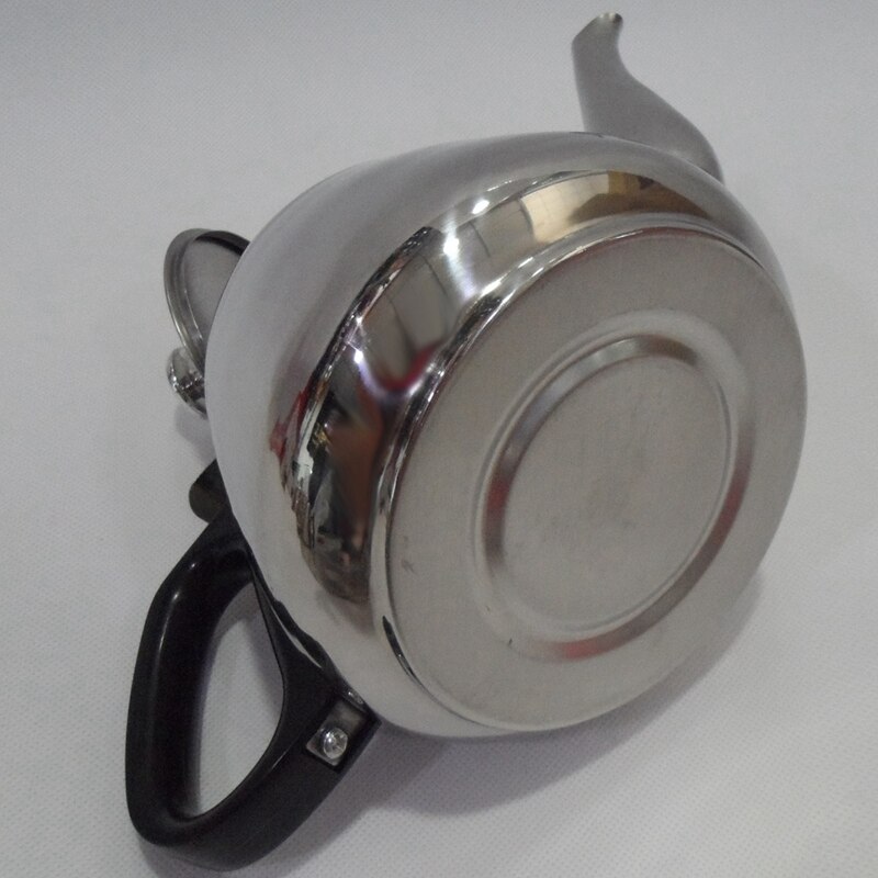 Stainless Steel Kettle Flat Bottom Water Bottle Household Cookware Suitable for Induction Cooker 1200ML