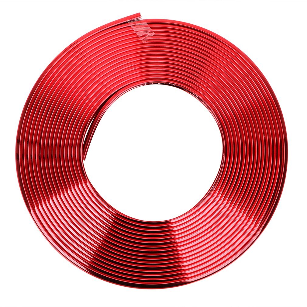 5 Meter Auto Interieur Levert Auto Decoratieve Strip Verminderen Schrapen Beschermende Guard Tape: Rood