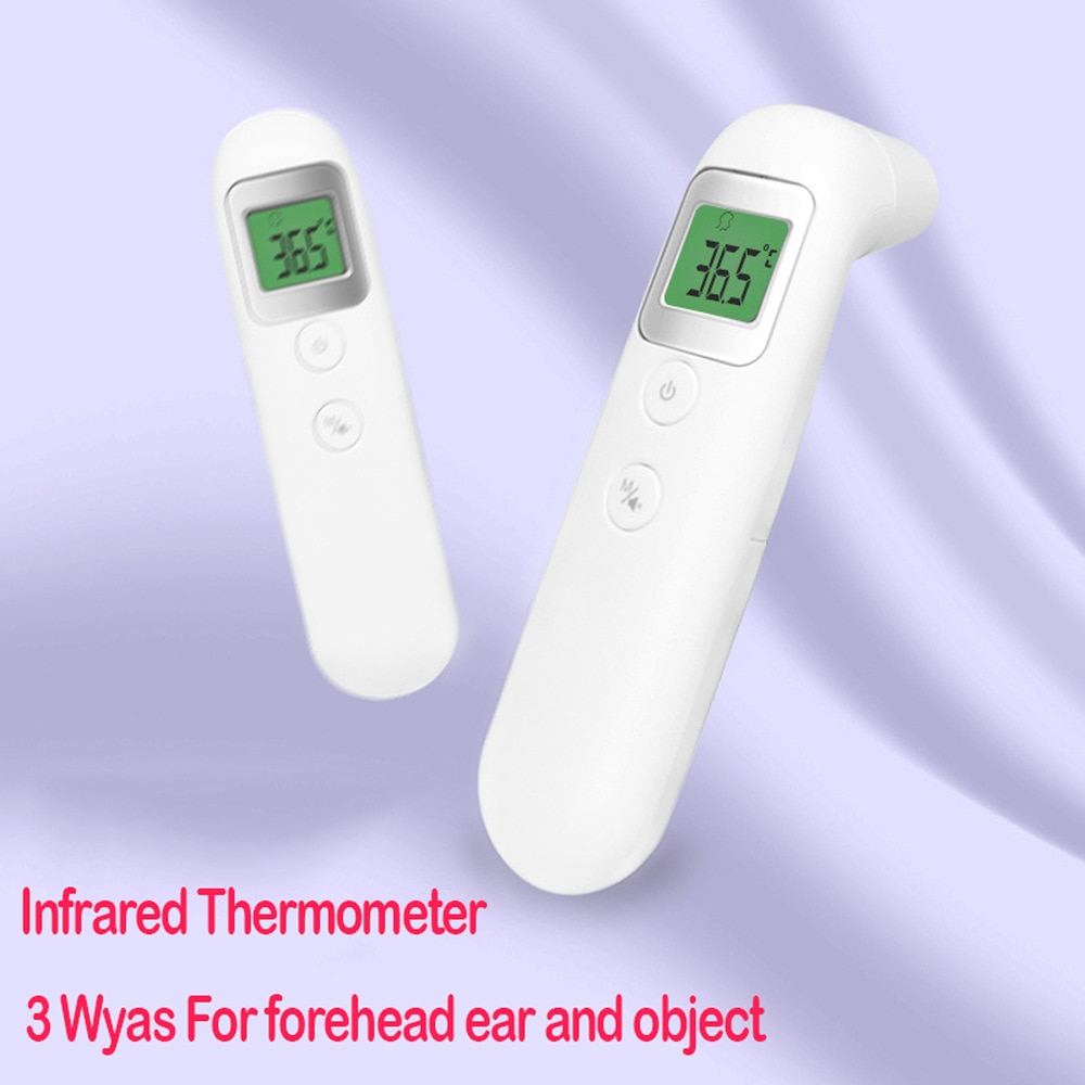 TOP Brand Digital Infrared Thermometer Infrared Hygrometer IR forehead for adult Thermometer Temperature Gun Non Contact meter
