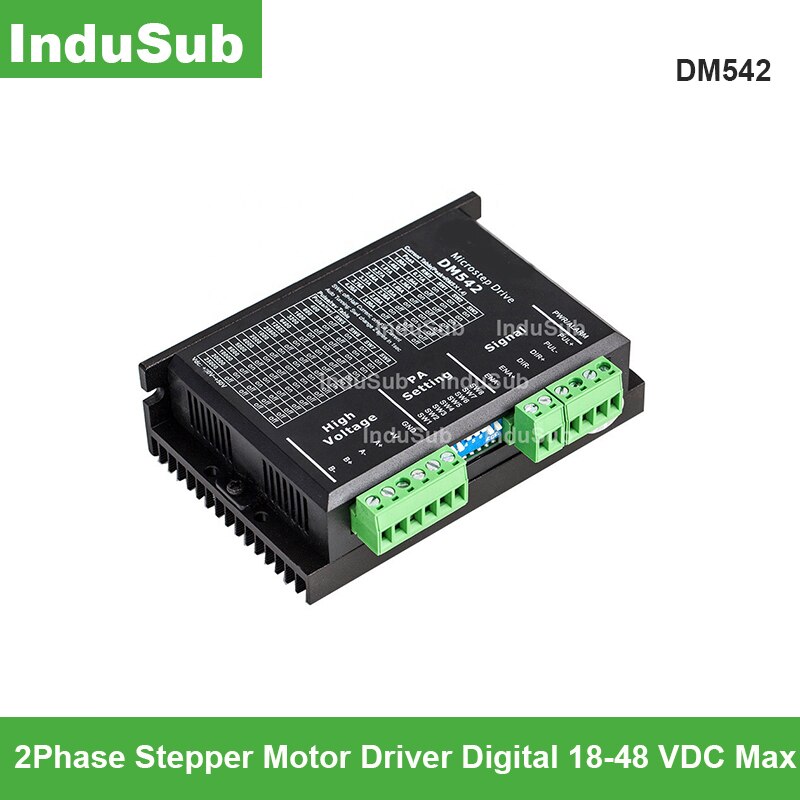DM542 2Phase Stepper Motor Driver Digital 18-48 VDC Max 4.2A for 57 86 Series motor Replace Microstep driver dm542