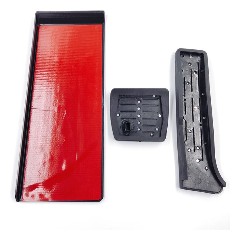 Stainless Steel Car Accelerator Brake Foot Rest Pedal Pads for Alfa Romeo Stelvio No Drilling Pedals Car Accessories