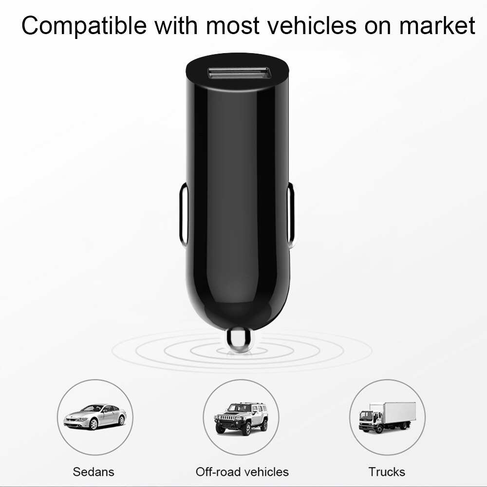 Auto Mobiele Lader 5V 2.1A Kleine Usb Auto-oplader Voor Mobiele Telefoon Usb Voor Mobiele Telefoon Opladen super Mini Car Charger