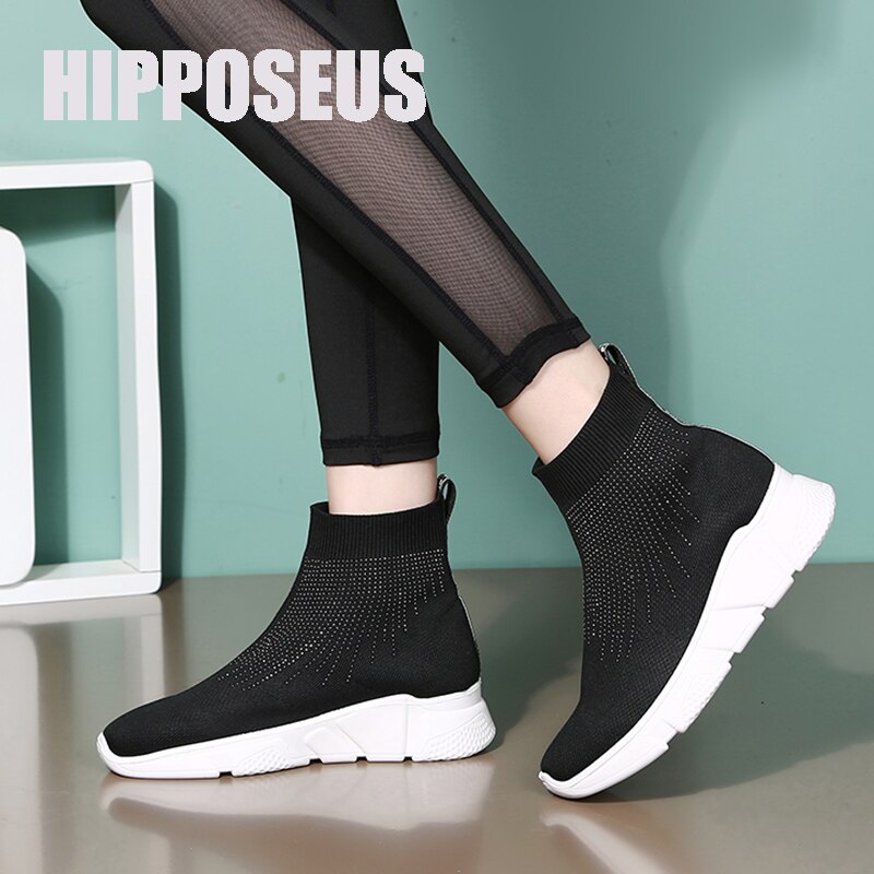 Sneakers kvinder dansesko moderne tango komfortable fitnesssko sport blød bund sko lette til damer sort grå