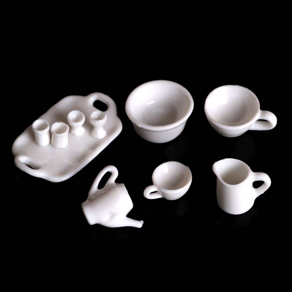 Doll Accessories DIY Play House Mini Simulation Tableware Dolls Kitchen Furniture Toy Puzzle Toys Xmas