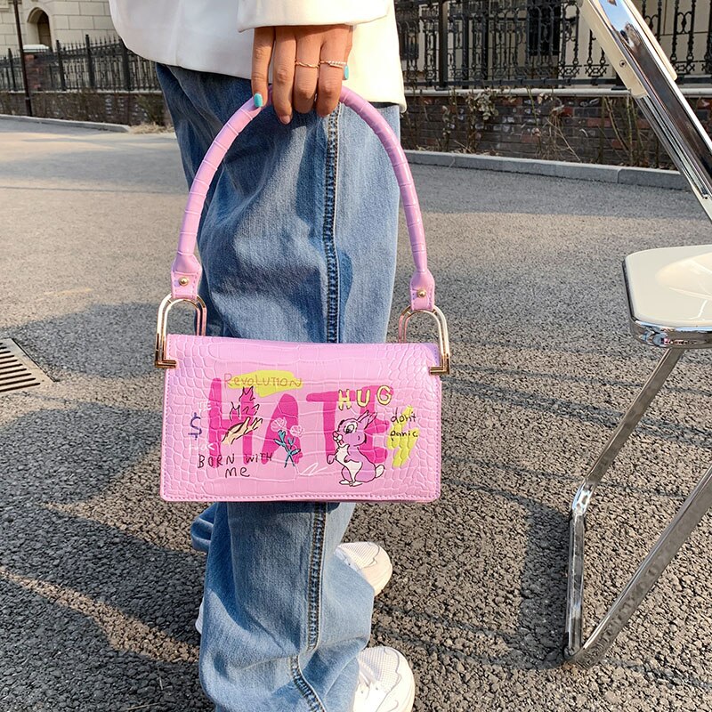 Luksusowe torebki damskie francuski styl skórzana torba na ramię małe torebki dla kobiet sprzęgła torebka moda klapka torebka na ramię