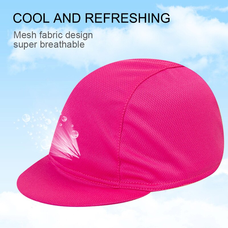 Sunscreen Cycling Cap Mesh Lycra Breathable Road Bike Headband MTB Bicycle Head Wear Under Helmet Liner Summer port Hat Scarf