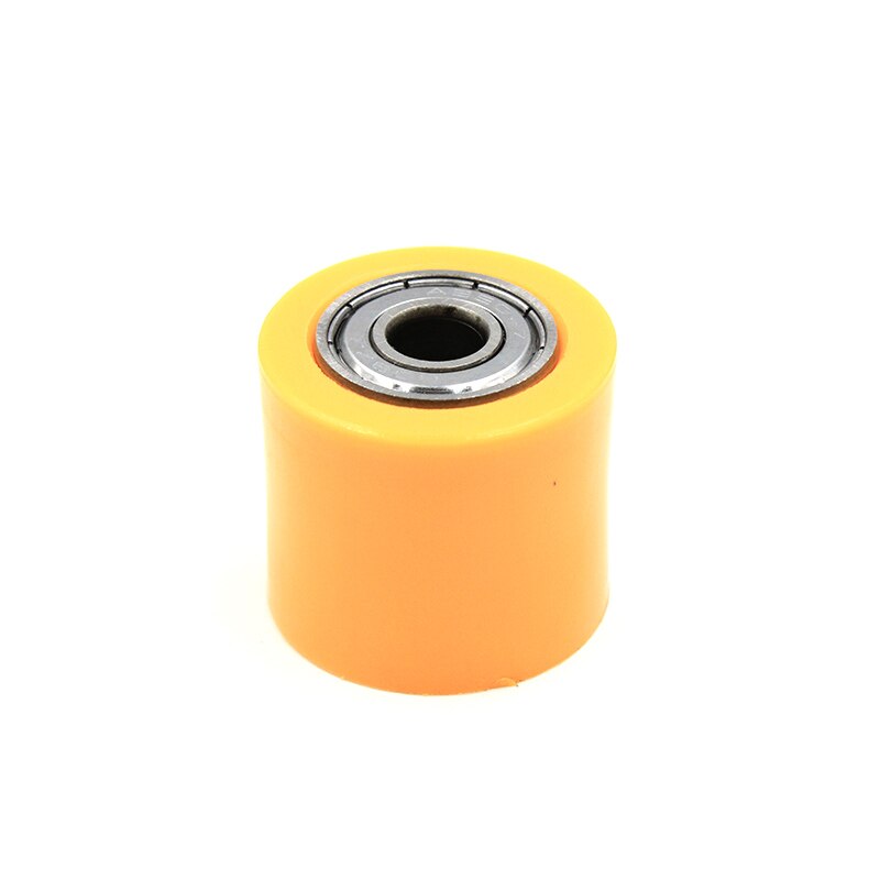 6 Kleuren 8Mm 10Mm Omleidwielen Lager Roller Katrol Wiel Spanner Voor Pit Motocross Atv Crf cr Xr CNC-109: 8MM Yellow
