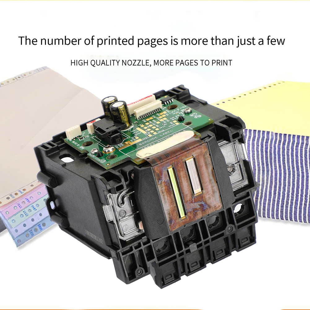 Głowica drukarki HP 932 933 w pełnym kolorze do drukarki HHP Officejet 7510 7110 7612 części zamienne CB863 głowica drukująca w pełnym kolorze