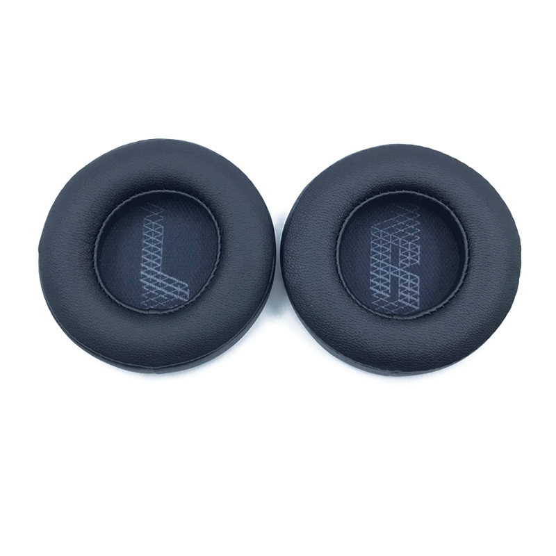 Oreillettes en cuir pour JBL Live, 400BT, 460NC, casque sans fil, cache-oreilles, coussinets en mousse à mémoire de forme: Black