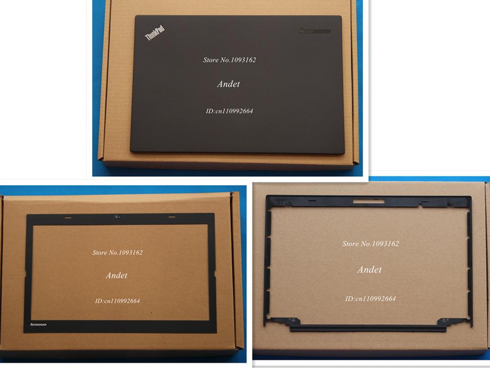 Original for Lenovo ThinkPad T440 Series Rear Lid Back Cover Top Case&LCD Front Bezel Stickers: A