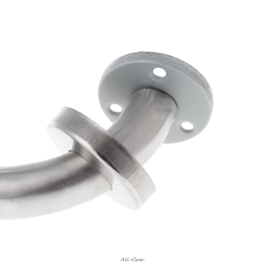 Barra de agarre de pared de acero inoxidable, barra de seguridad con soporte para ducha de baño, 20cm, barandilla para toallas,