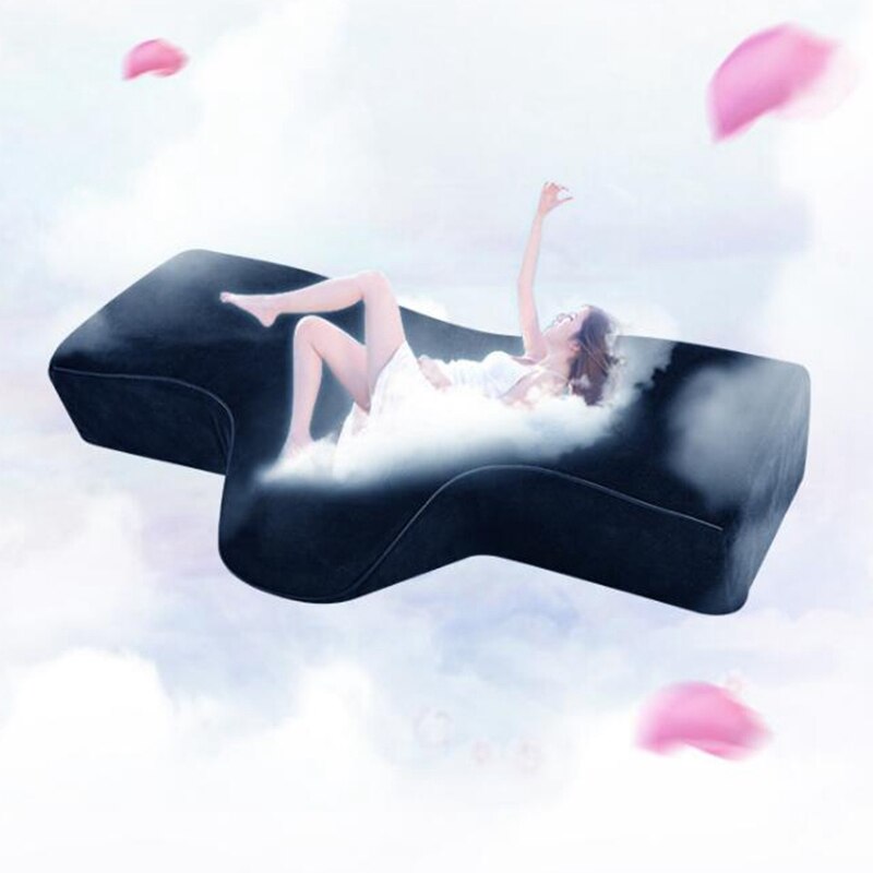 Ergonomische Memory Foam Wimper Nekkussen Wimper Extension Kussen