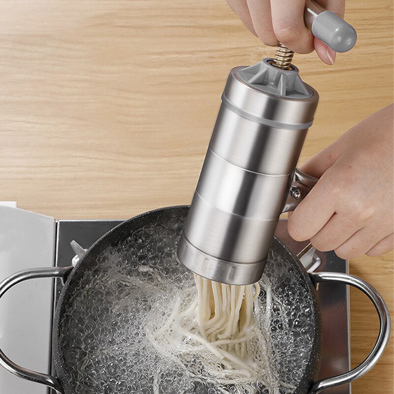 Pasta Machine Stainless Steel Noodle Maker Press Pasta Machine Kitchen Pressing Spaghetti Crank Cutting Noodle Maker Tools