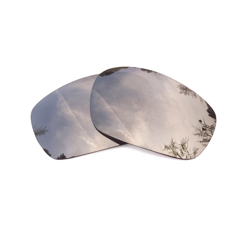 Polarized Replacement Lenses for-Oakley Taper Sunglasses - Multiple Options: Silver Mirrored