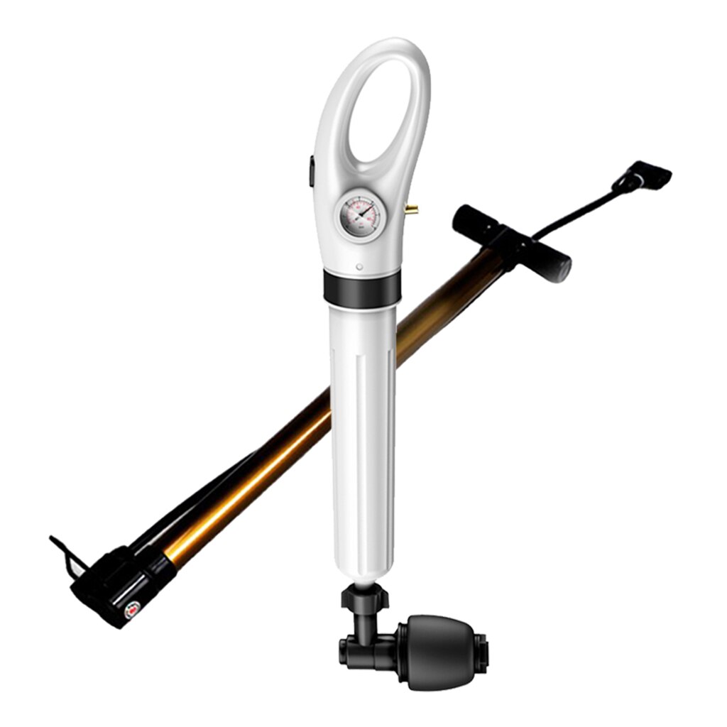 Toilet Air Pressure Plunger Pump Kit Tool Detachable Pneumatic Dredger
