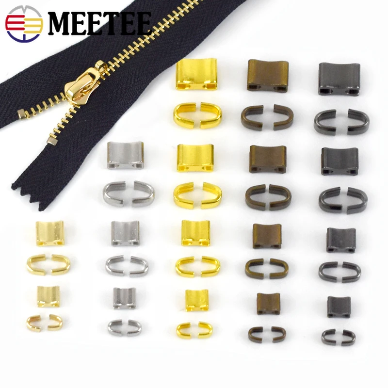 20/50 zestawów w kształcie litery U, metalowy zamek błyskawiczny, antypoślizgowe zamki błyskawiczne robić szycia zapinane zapinane na zamek błyskawiczne akcesoria