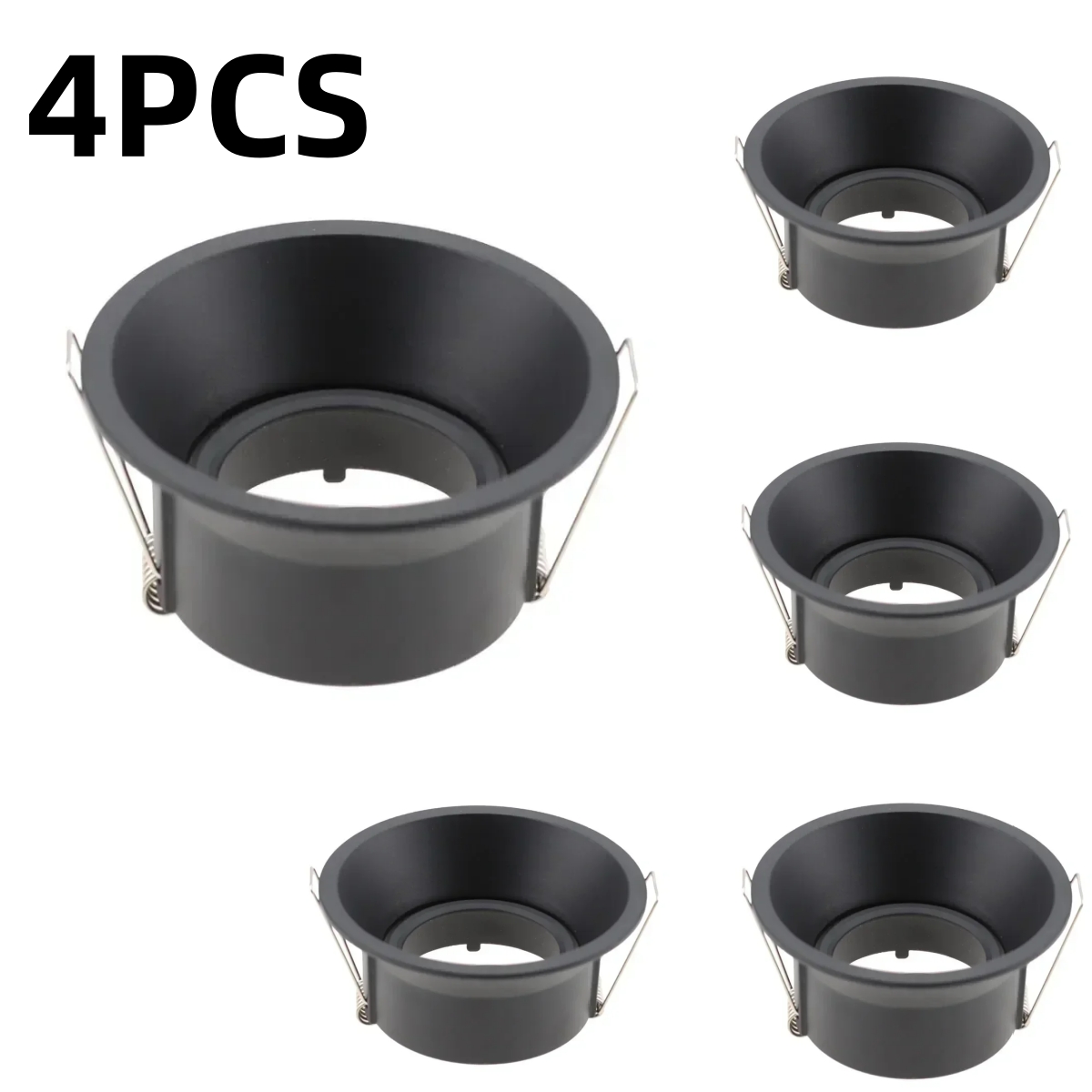 Gu10 MR16 gu5.3 innfelte runde firkantede stamper med ledet-panellampe i tak med aluminiumsramme til taklampe i stue: Mørke blå