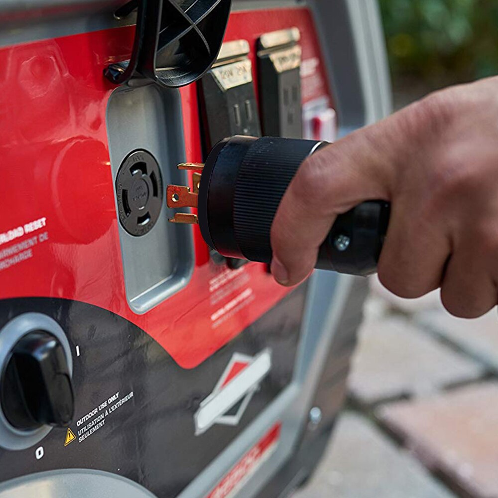 MICTUNING 30A Industrial Grade Generator Plug with Twist Lock 125/250V NEMA L14-30P 4 Pin Male Plug Replaced Plug of RV Trailers