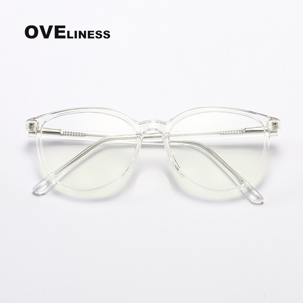 Anti Blue Light Glasses for Men Bluelight Radiation Women TR90 Computer Protection Gaming Glasses Blue light Blocking UV Eyewear: clear