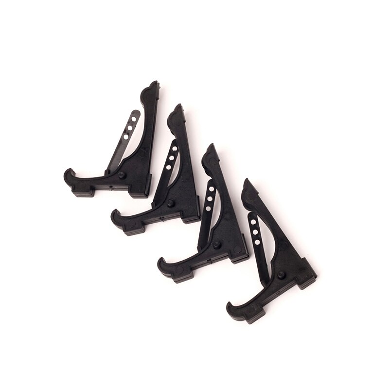 Mini soporte de placa de 2 pulgadas, marco de fotos, soporte de exhibición de insignia, soporte de Pedestal de plástico para fotos, bandeja para platos, decoración del hogar, 10 piezas