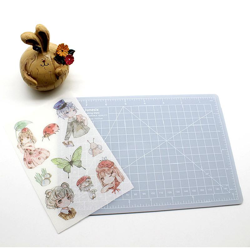 Translucent Cutting Board Pvc Cutting Mat Pad Patchwork Cut Pad Tools Manual Diy Tool Cutting Board Self-healing