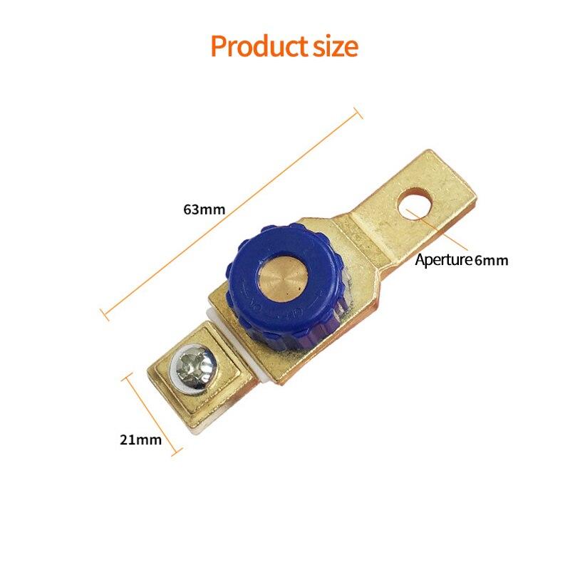 Borne de batterie de moto universelle lien interrupteur de coupure rapide isolateur de déconnexion rotatif Scooters accessoires de moto