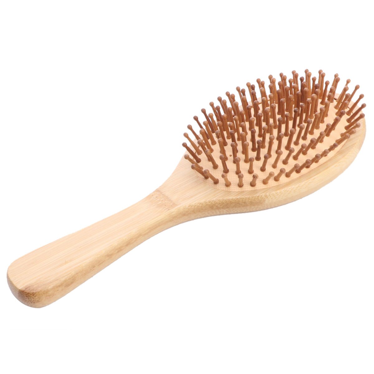 Peine de masaje de bambú para hombre y mujer, cepillo antiestático para desenredar, herramienta de masaje para la cabeza de niños