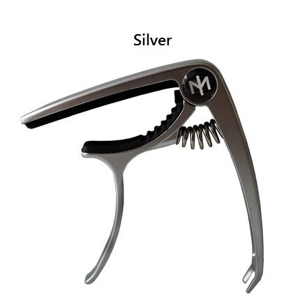 IM Gitaar Capo met Bridge Pin Remover Fit voor Akoestische Gitaar Elektrische Guita en Ukulele: Silver