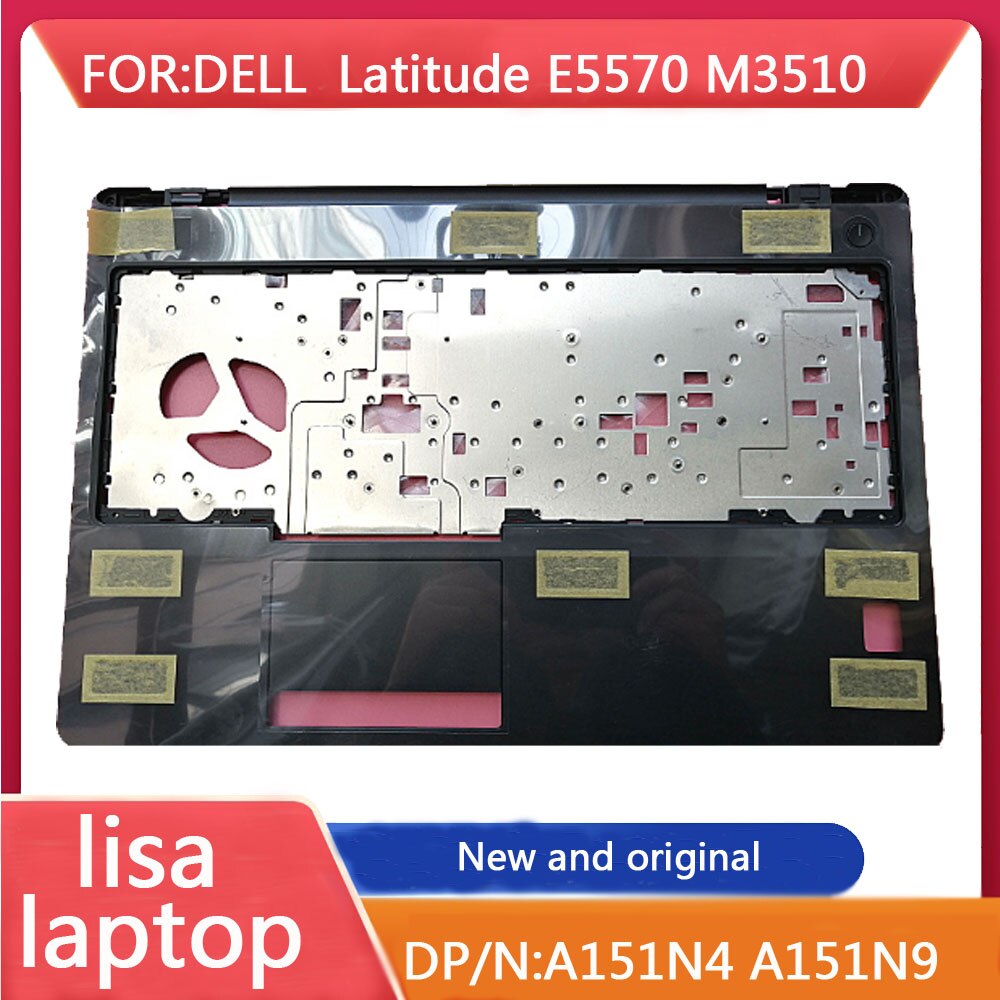 Laptop Palmrest Upper Lower Cover Case Keyboard Case For DELL Latitude E5570 M3510 A151N4 A151N9 Bottom Base Cover Body 07PVX3: Little finger print