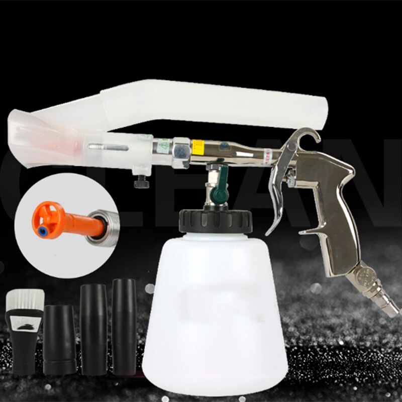 2 in 1 Bearing Tornador Cleaning Tool, High Pressure Car Washer Tornador Foam Tool,Car Tornado Vacuum Cleaner