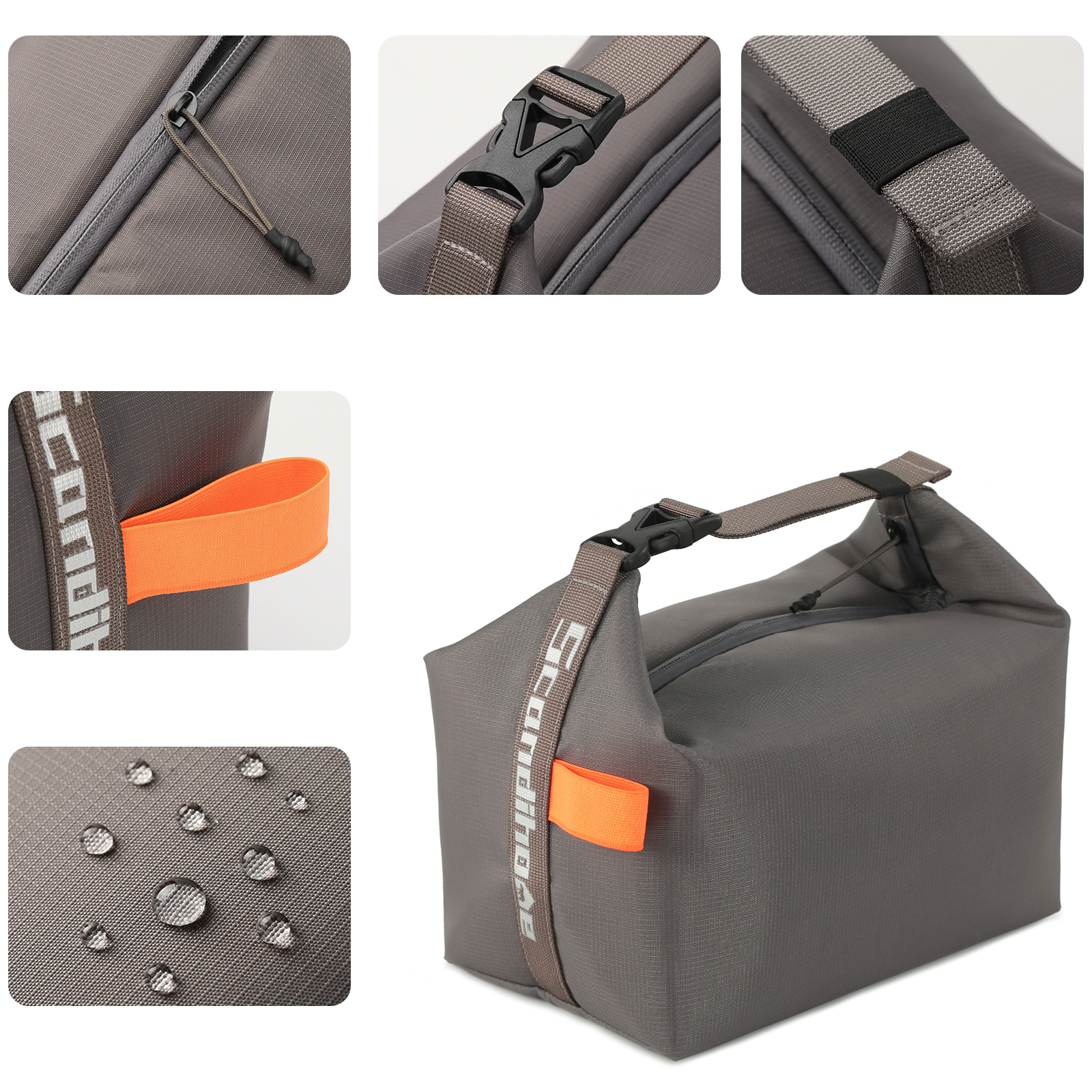 Izolowana torba na lunch Izolacja Bento Pack Folia aluminiowa Torba na ryż Opakowanie na posiłek Opakowanie na lód Przenośna torebka do przechowywania żywności na piknik