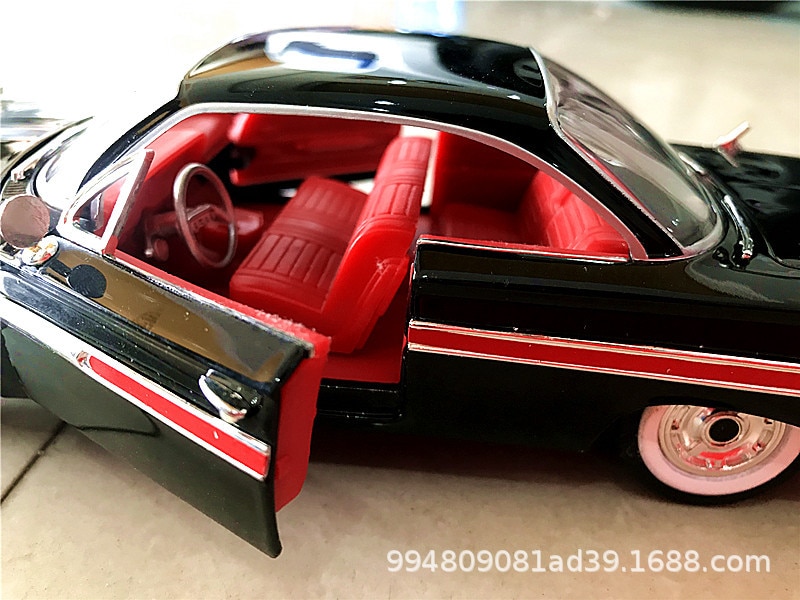 Grønt lys 1:24 1967 chevro lad impala sport sedan boutique legering bil legetøj til børn børn legetøj model original