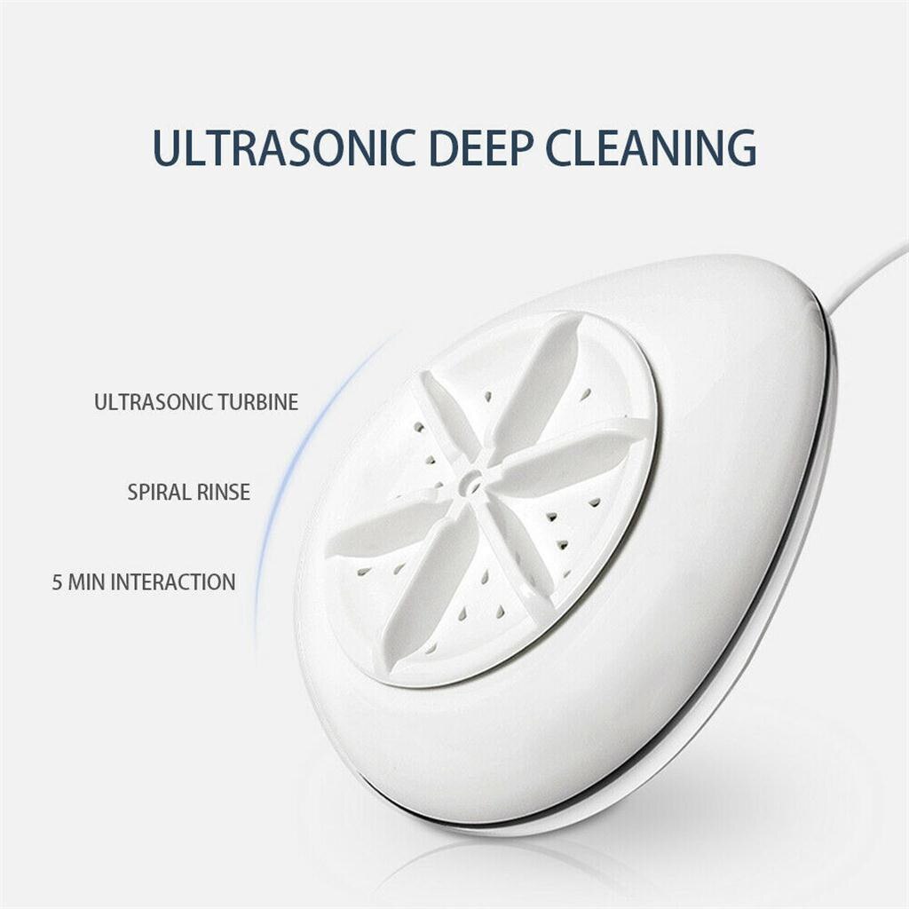 Mini Washing Machine Portable Turbine Sterilization Removes Dirt Washer Christmas Dishwasher travel goods Home Decoration