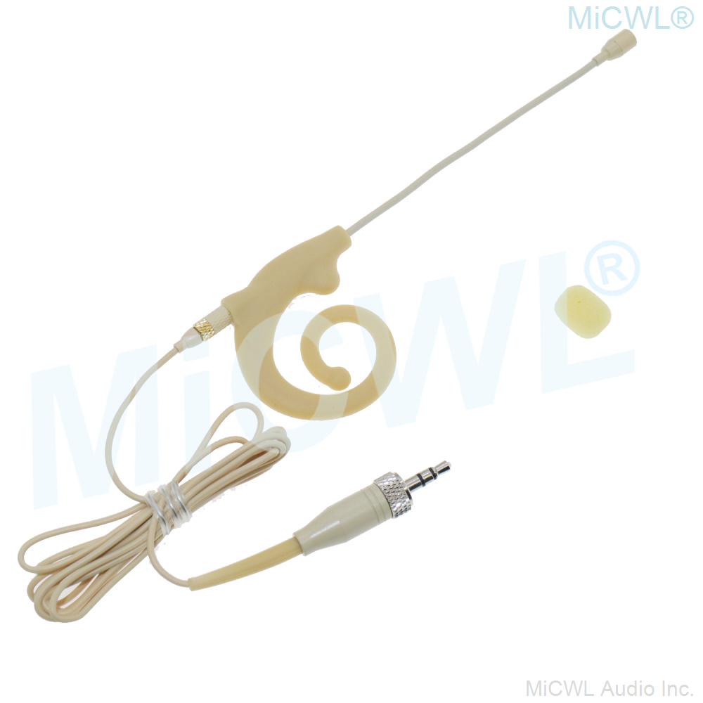 Innovative earset Headset HeadMic for original Sennheiser Wireless Detachable Cable Microphones System