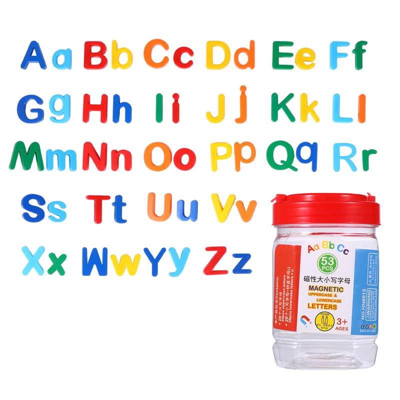 52/57/72pcs Letter Digital Geometric Model Magnet Sheets Magnetic Teaching Tool Adsorption Math Class Demonstration Tool: 52pcs Letter