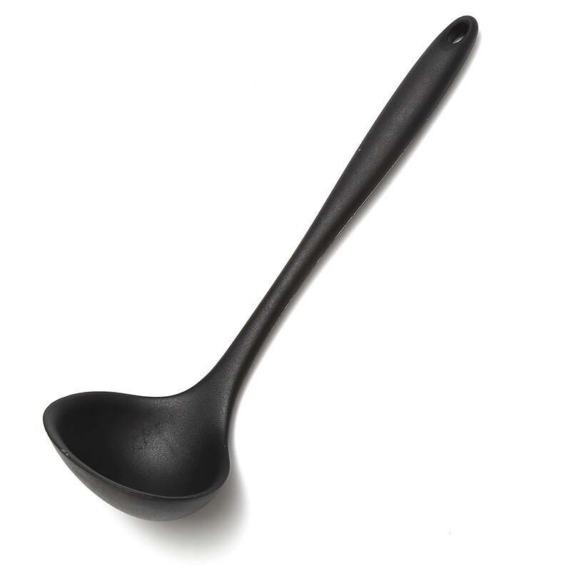 Fødevaregodkendt silikone turner gadget non-stick pande madlavning varmebestandig silikonespatel køkkenredskaber silikonespatel: Orange