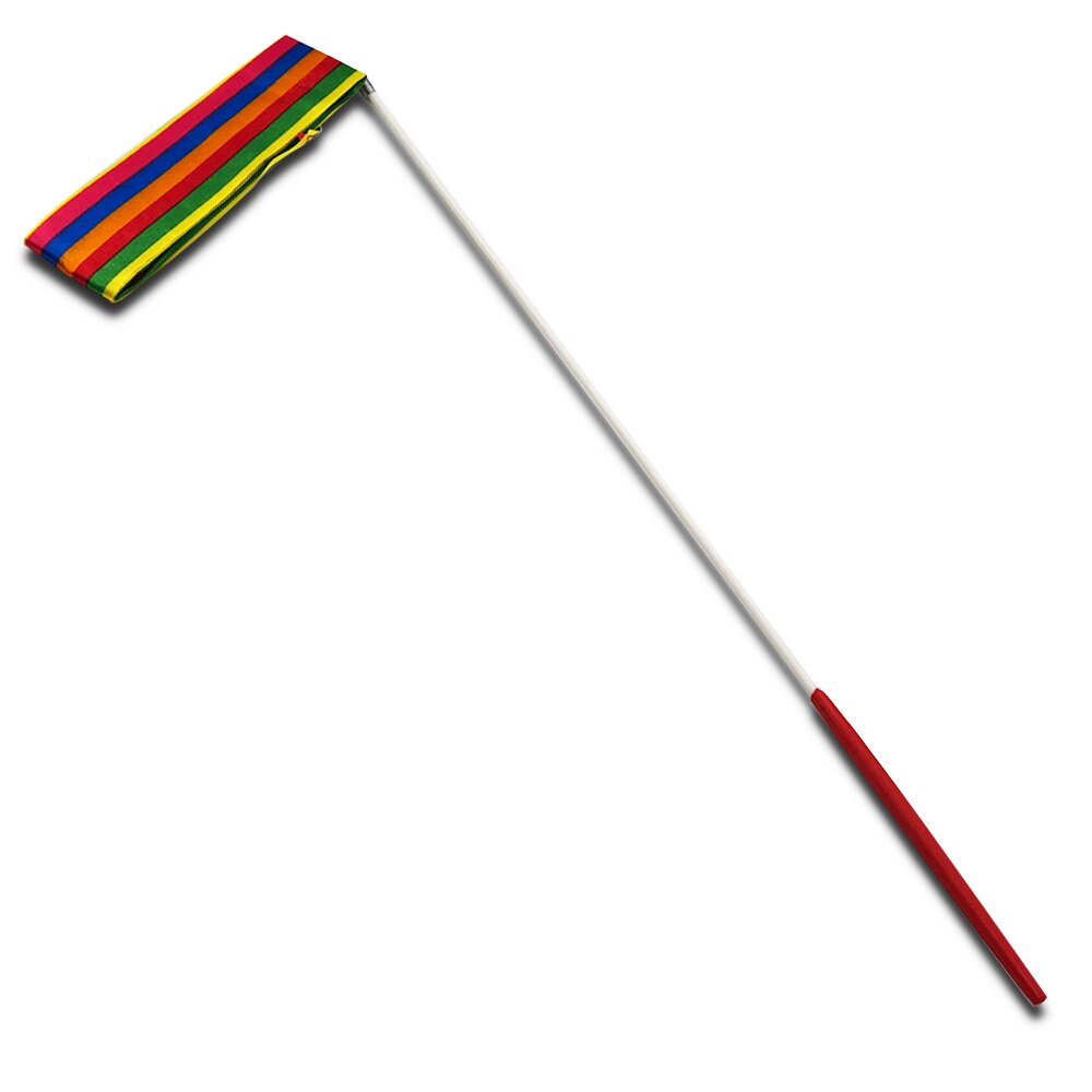 Gymnastics Dance Ribbon - 2M/4M Length - 5cm Width - Rhythmic Art Gymnastics Ballet Streamer: colorful / 4 meters