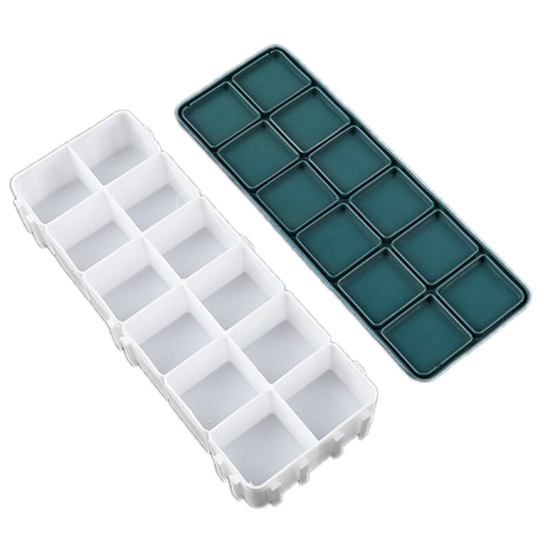 Artist Paint Saver Palette Box Painting Storage Tray with Lid for Watercolor Acrylic Gouache Oil Paint Art Supplies: 2