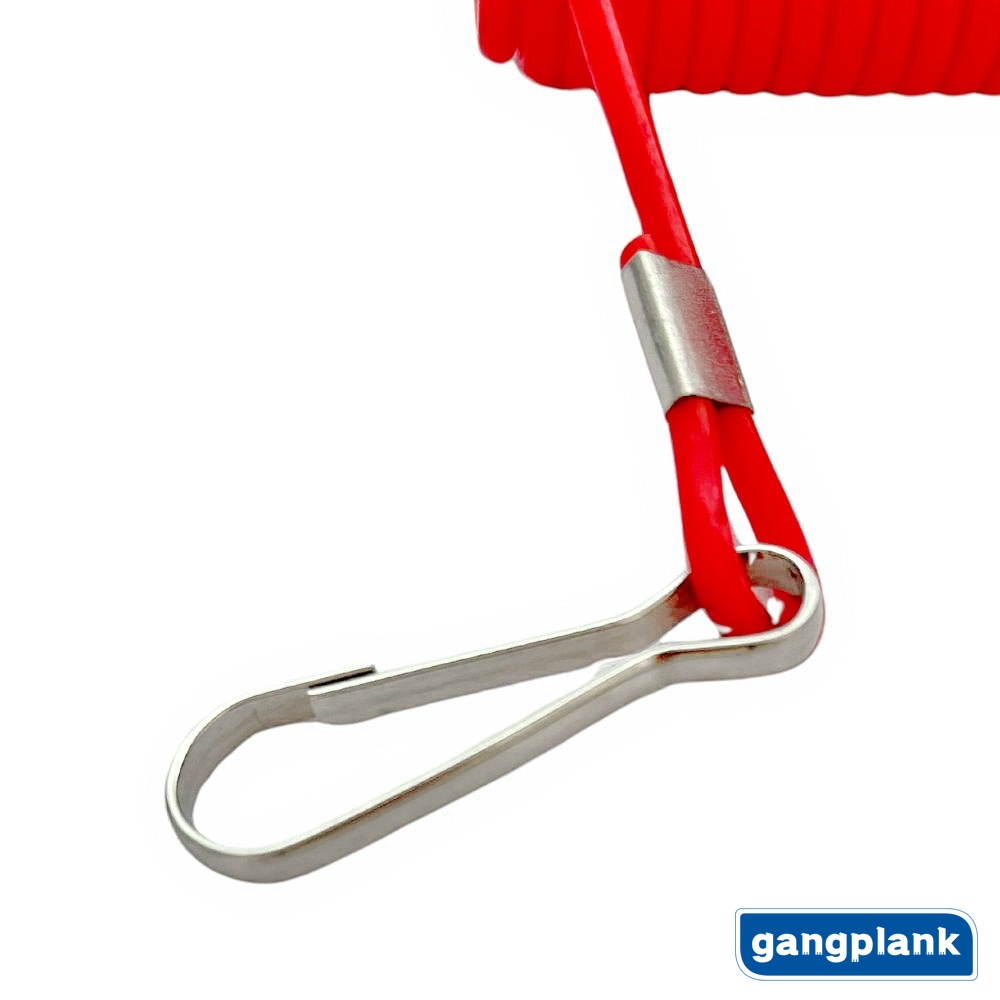 Outboard Side Mounted Control Box Emergency Stop Safety Rope 353068210M for Tohatsu Red Flameout Rope