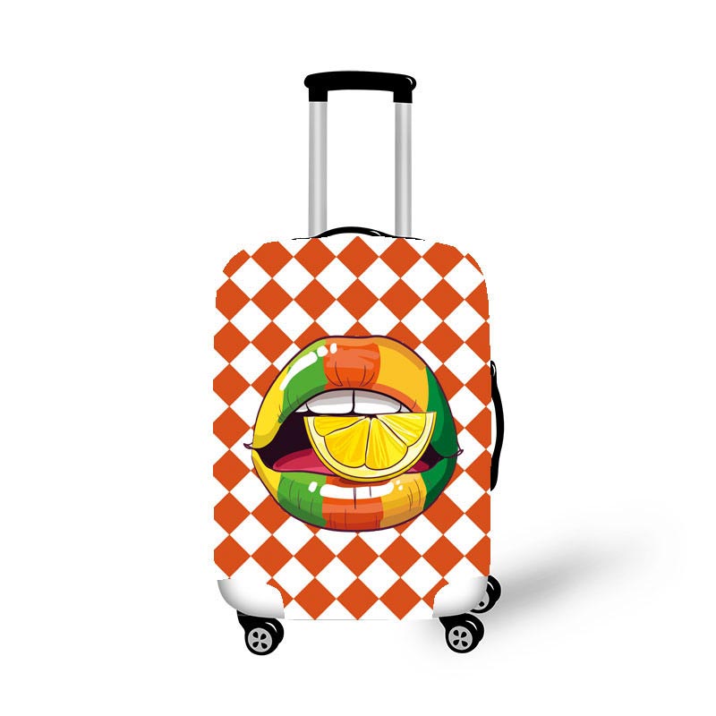 Luggage Cover - Elastic Stretch Suitcase Protector - Waterproof, Dust & Rain Resistant - Cartoon & Animal Prints: TP020-2 / XL