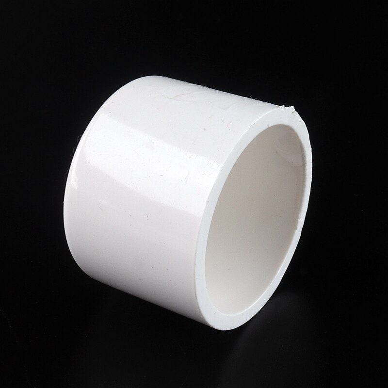 5Pcs Size 63~110mm PVC Water Supply Pipe End Plug Connector Irrigation System Plastic End Cap Fittings Watering White Parts