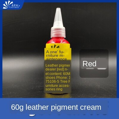 Lederen Meubels Kosmetiek Reparatie Materiaal Pigment Plakken Leer Pasta Kleur Pasta Kleur Essentie Filmvormende Middel Reparatie Le: Roze