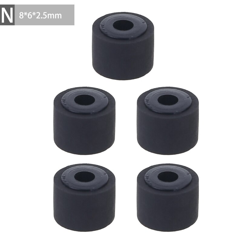5 sztuk kaseta Radio Roller Metal Axle Pack magnetofon kaseta ciśnieniowa koło pasowe Player
