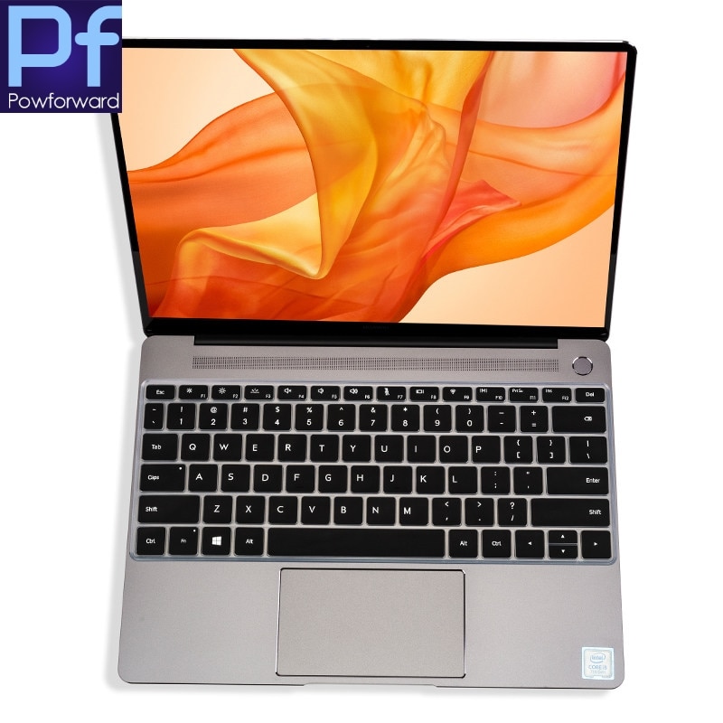 Til huawei matebook 13 laptop 13.3 tommer silikone laptop tastatur cover skin protector