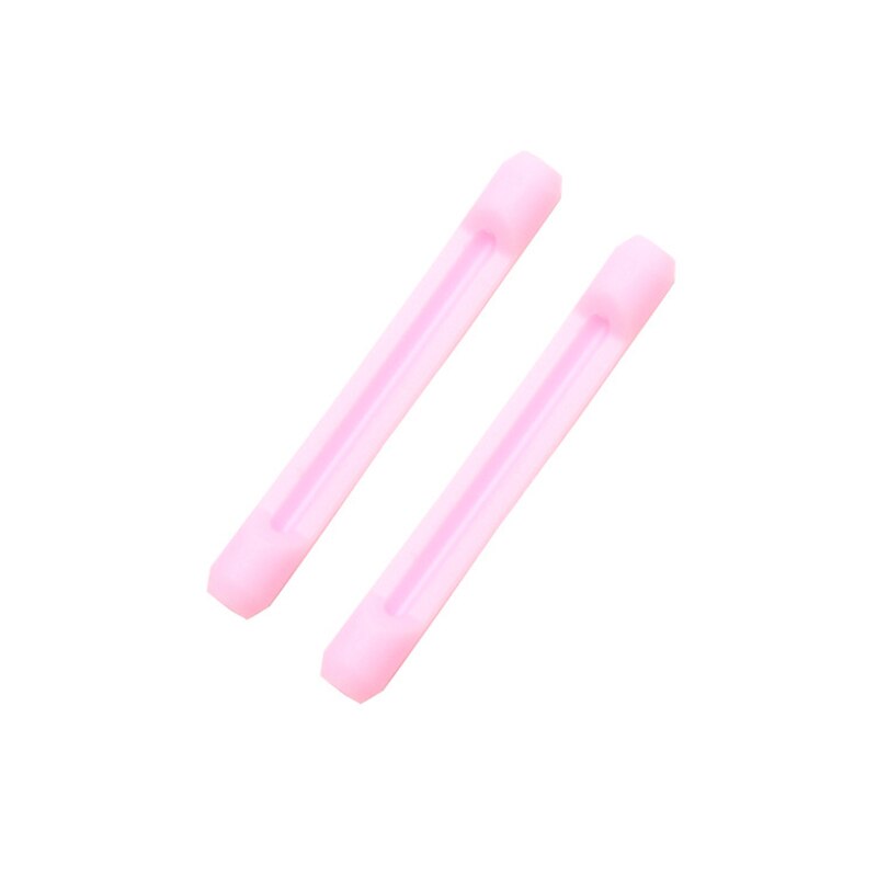 1 Pair Anti Slip Silicone Glasses Ear Hooks For Kids And Adults Round Grips Eyeglasses Anti Sports Glasses Legs Accessories: Pink