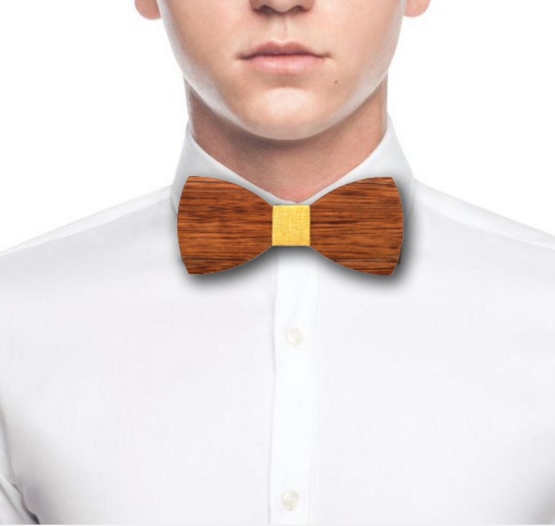 Wood Bow Tie Mens Wooden Bow Ties Party Business Butterfly Cravat Party Ties For Men Wood Ties Women Kids