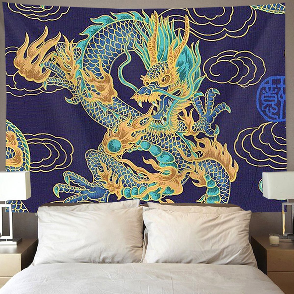 Chinese Draak Wandtapijten Hippie Art Home Decor Extra