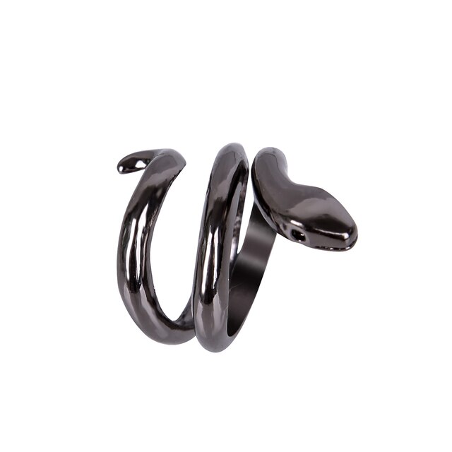 Anillo de acero de titanio con forma de garra de dragón y águila para hombre, joyería de Animal de roca, , 1 ud.: style 12