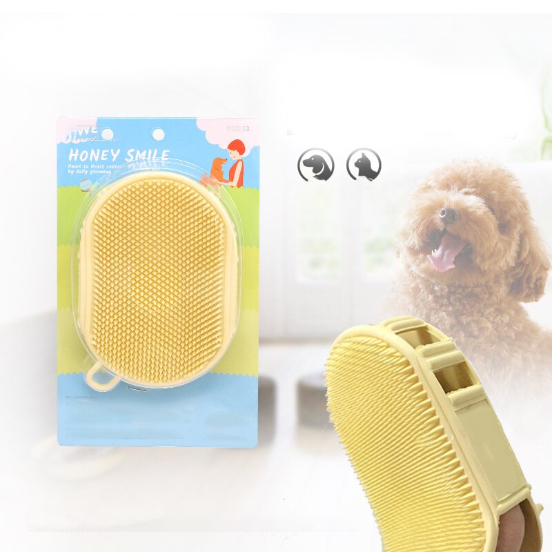 Hond Zwemmen Brush, hond Shampoo Borstel Voor Massage Hond Scrubber Kat Borstels Voor Grooming Met Pin & Haren Voor Honden Katten Wassen