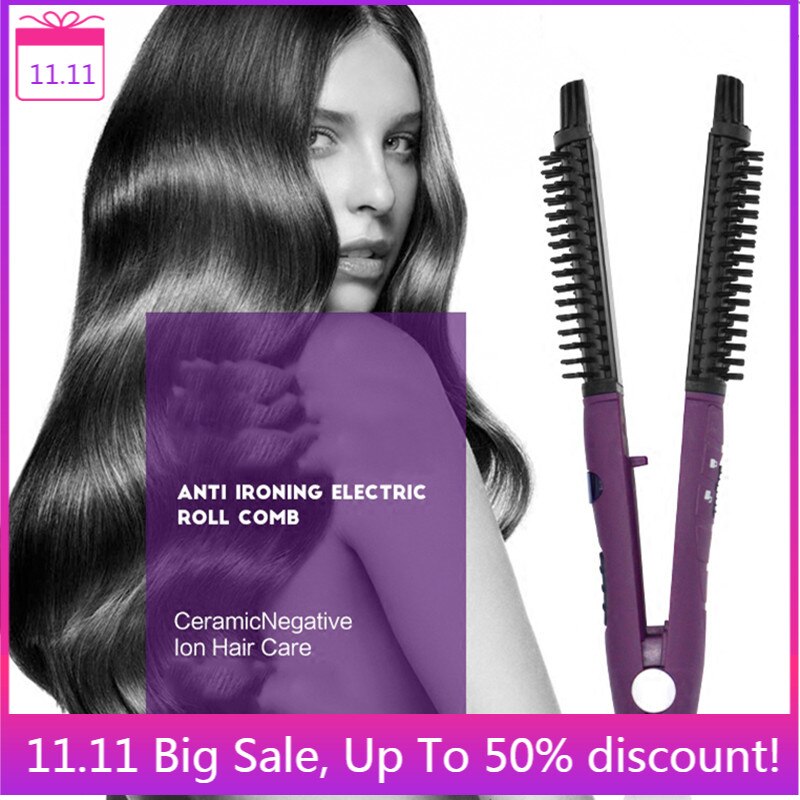 5 in 1 Hair Straightener Hair Iron Mutiful Curling Iron Air Brush Hair Straightening Salon Beauty Styling Tools Heated Brush
